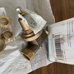 Pressure reducing valve