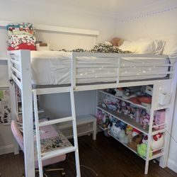 Free. All Metal Frame Bunk Bed Full Size Mattress 