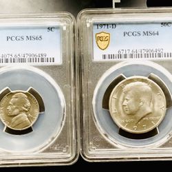 PCGS GRADED COINS