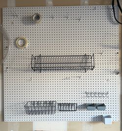 4x4’ pegboard