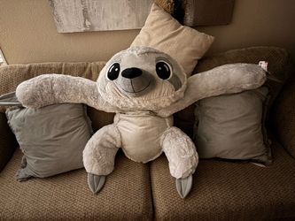 Giant sloth plushie