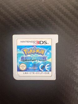 Pokémon alpha sapphire PAL loose cartridge