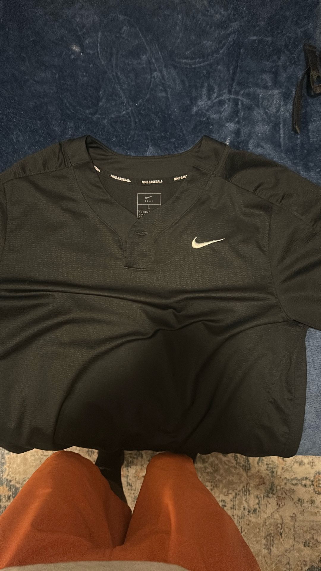 Nike size large Nike baseball jersey
