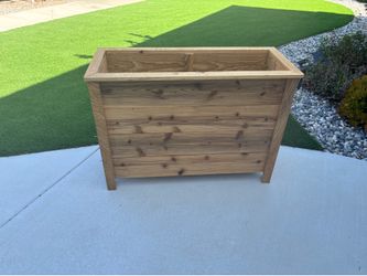Cedar Planter Box - Sealed with Danish Oil