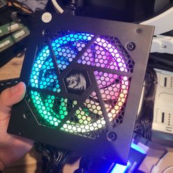 Redragon RGPS-850W 80+ Gold 850 Watt Power Supply w/Upgraded ATX 3.1 & PCIe 5.1 Fully Modular, 12VHPWR Cable Included, 100% Japanese Capacitors, Smart