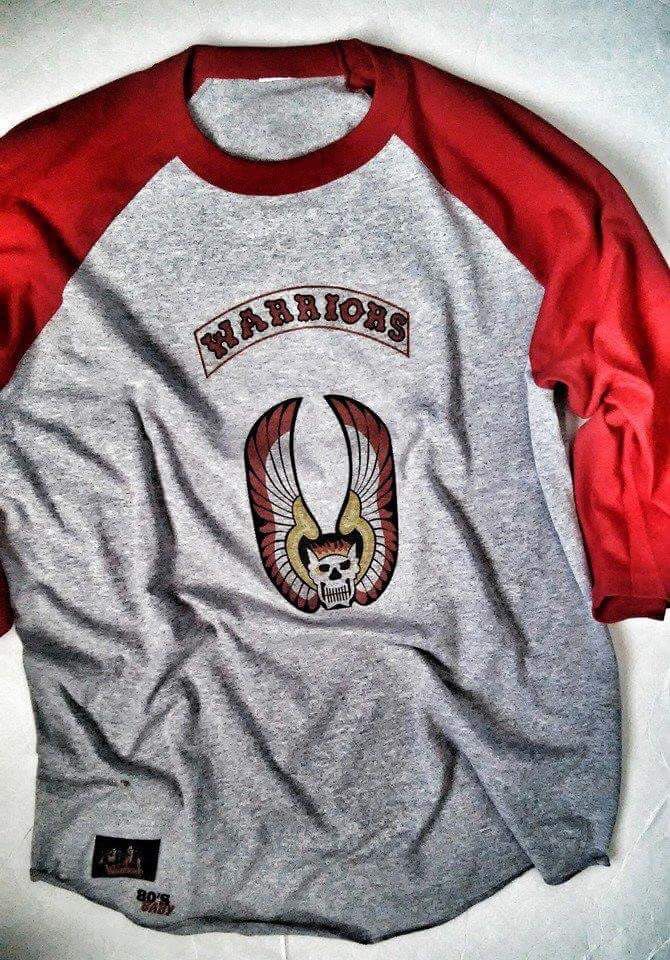 Classic Warriors Retro Baseball Tee Available in Sizes up to 3x