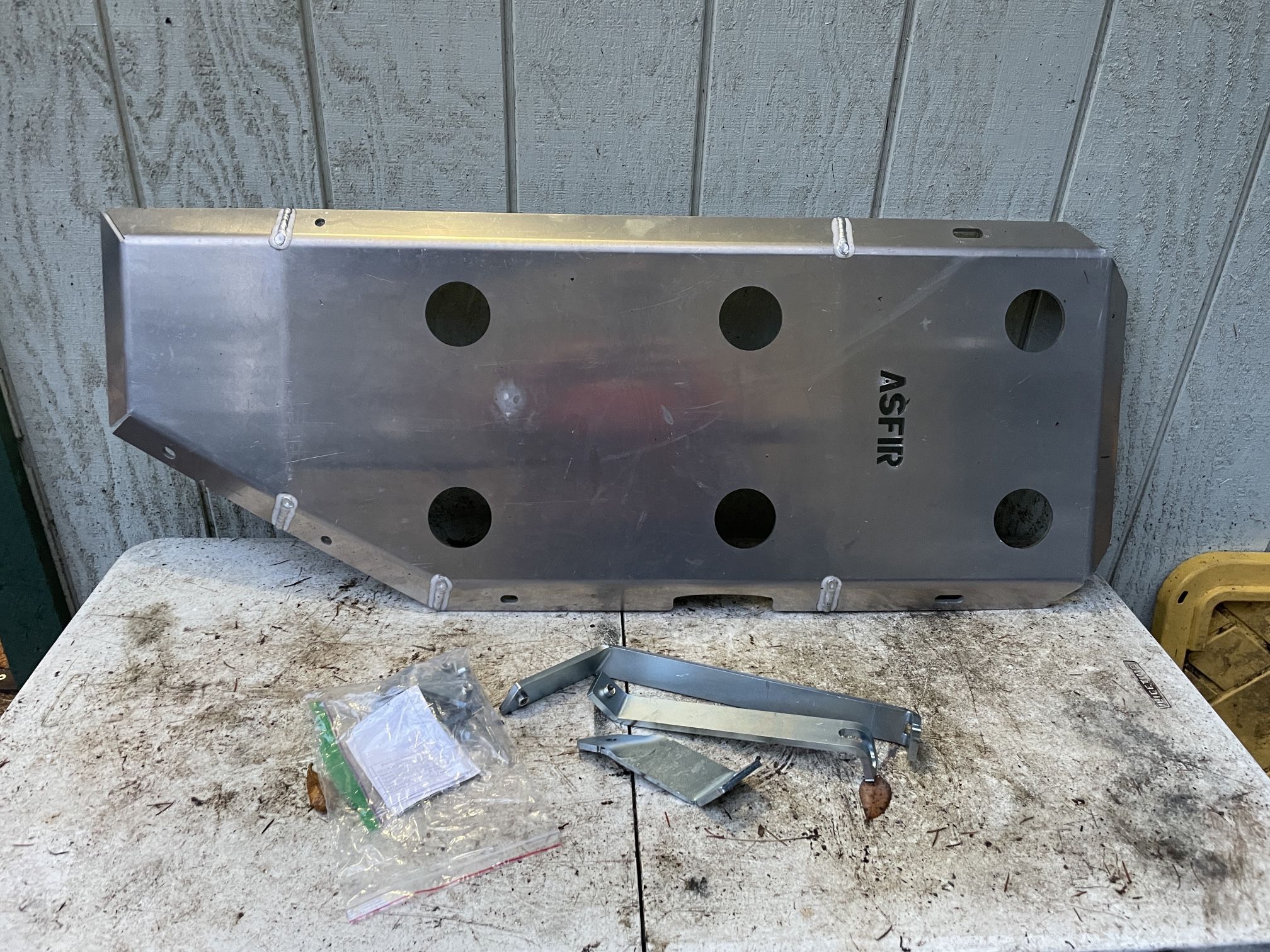 New Asfir Offroad Fuel Tank Skid Plate Nissan Frontier