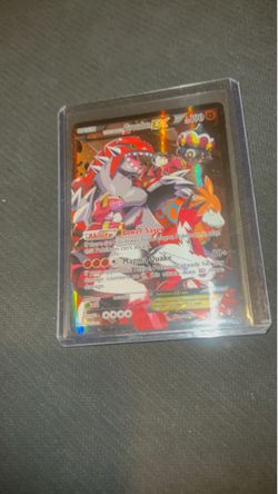 Pokemon Cards Double Crisis Team Magma’s Groudon EX