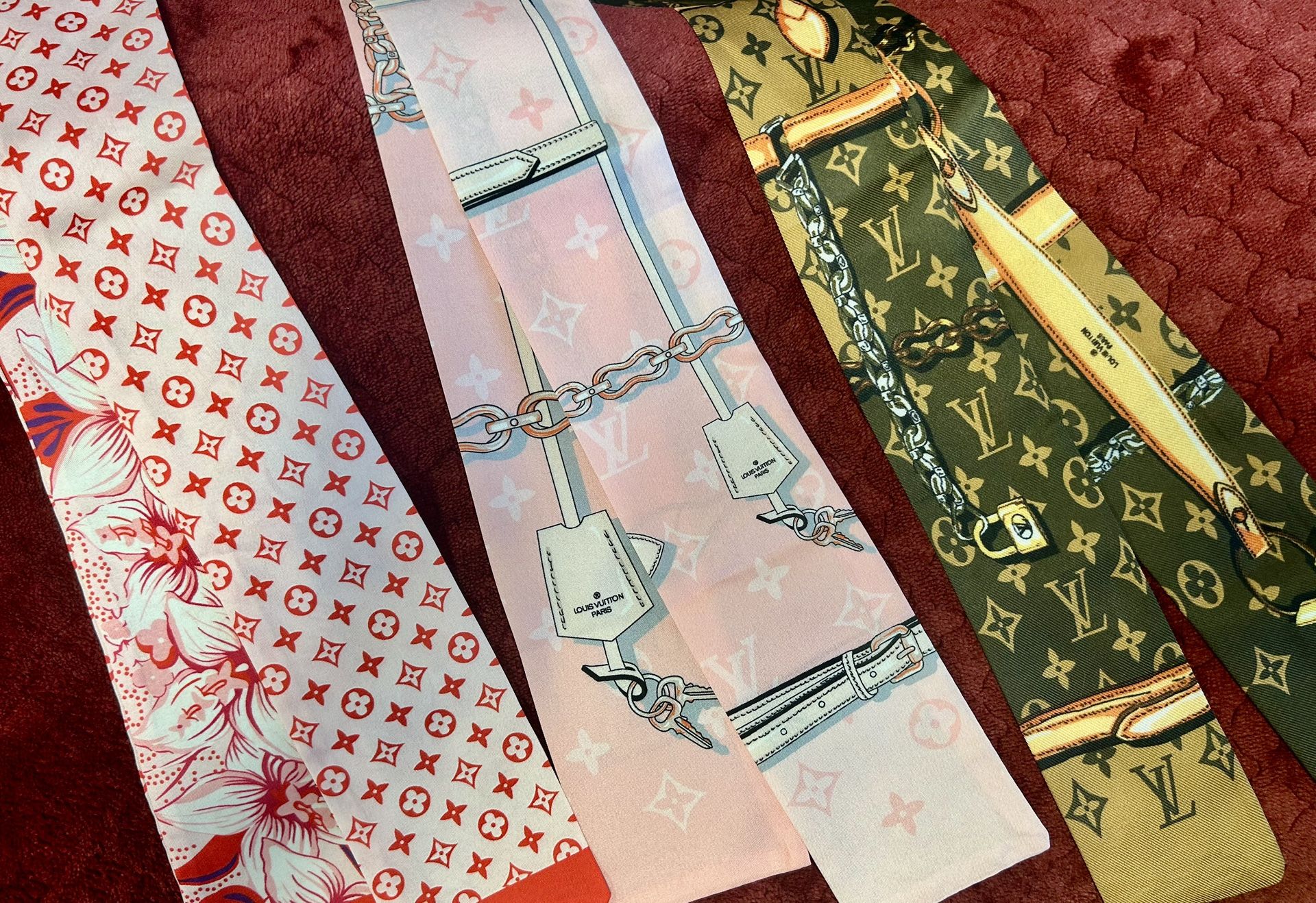 Purse Scarves/Twillies Assorted Styles