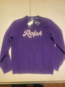 Polo Ralph Lauren purple cashmere sweater