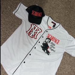 $70 Scarface Jersey XXL & Hat 