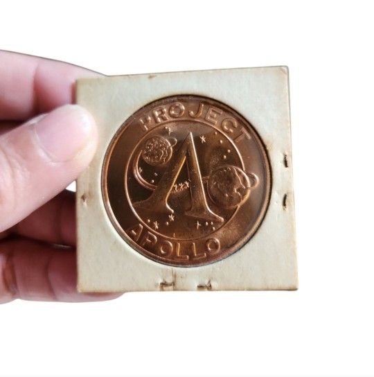 Apollo 11 Commemorative Coin July 20, 1969 Project Apollo