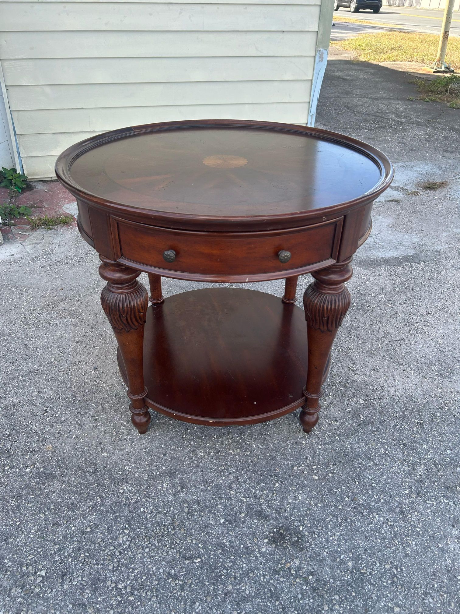 American Signature Round Side Table