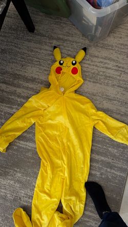 Pikachu Kigurumi Onesie Costume kids small 5-6