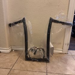 Black 16” Pre-wired Meat Hook Ape Hanger 