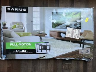 Sanus Full-Motion TV Wall Mount 40”-84” BLF213-B1