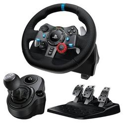 Logitech G29 Steering Wheel, shifter, Pedals