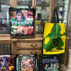 Comic-Con Bags $5.00 For Medium And $10 For Large