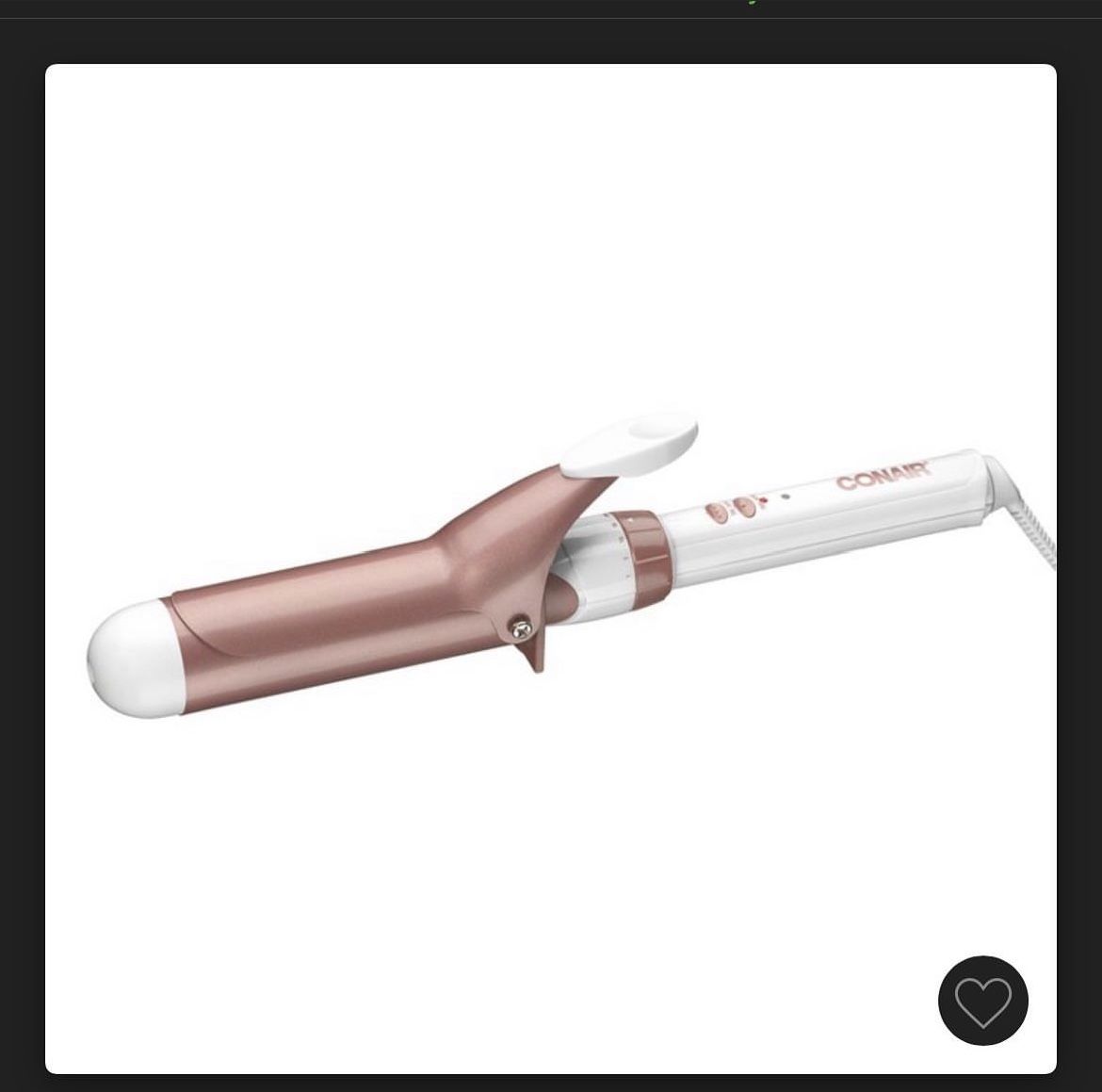 Conair Double Ceramic 1 1/2-Inch Curling Iron