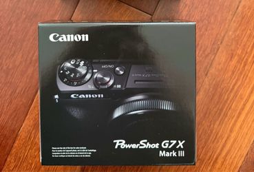 Brand New Canon G7x Mark III