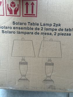 Table Lamp 2 Pack