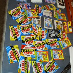 UNOPENED BASEBALL CARDS AND CARDS