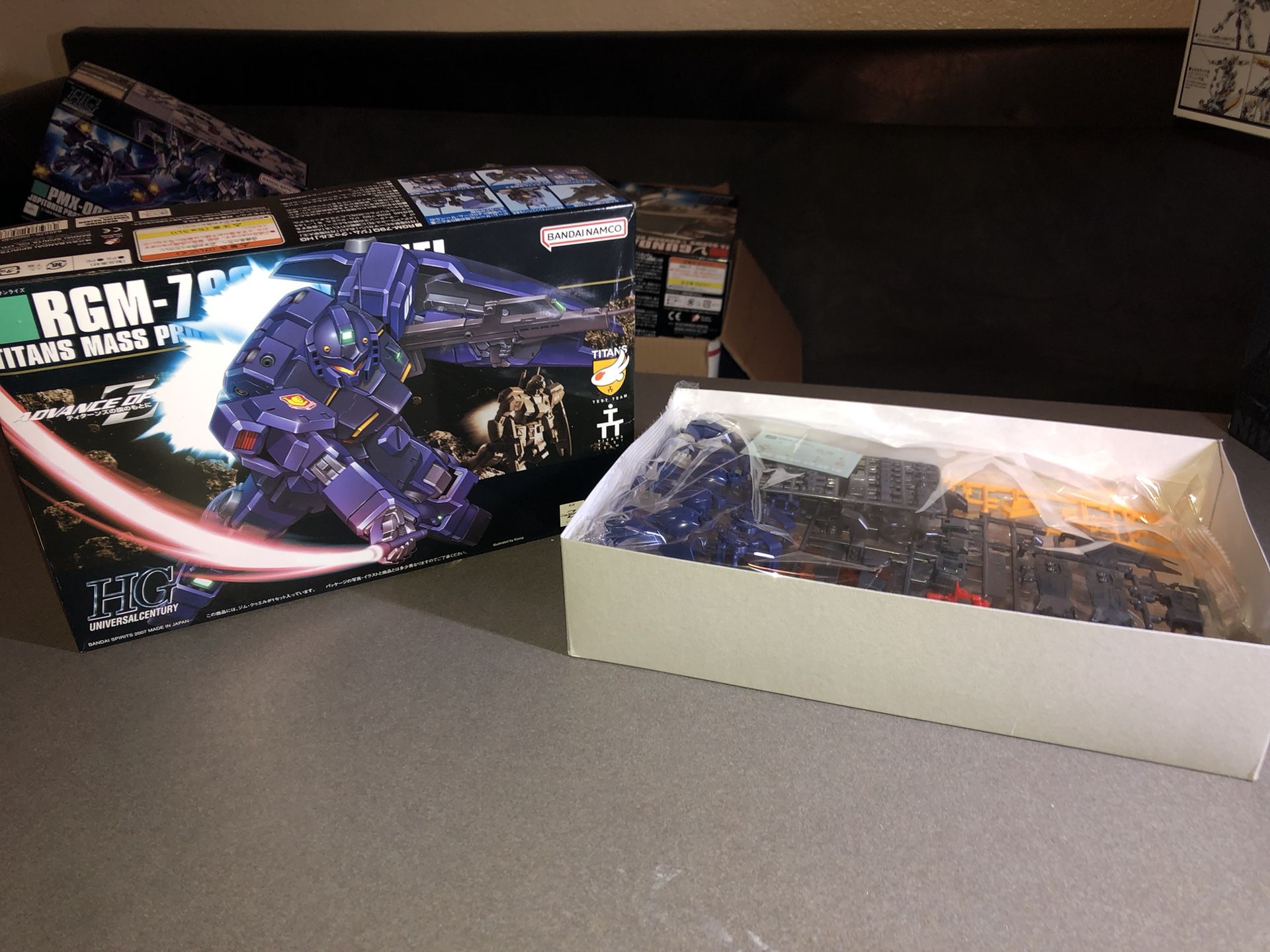 Bandai Hg 1/144 Gm Quel Gundam Model Kit