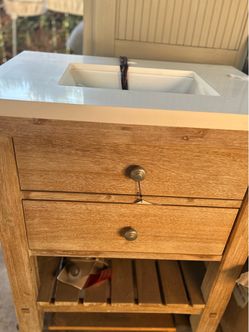 New Bathroom Cabinet