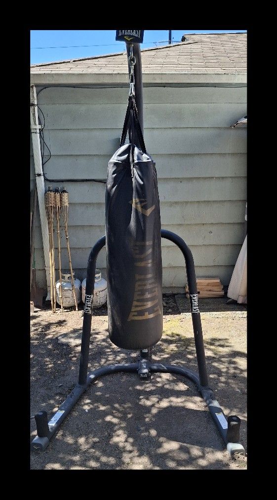 Punching Bag And Stand