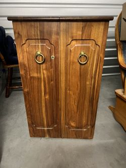 Antique Bar Cabinet