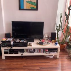 IKEA White TV Stand