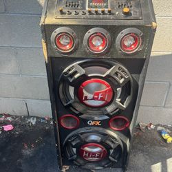 Speaker With Lights