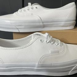Vans Premium White Leather