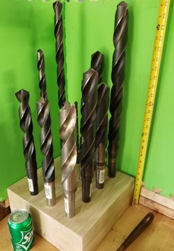 HSS taper shank drill bits