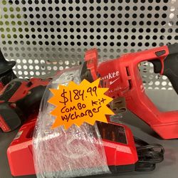 Milwaukee M18 FUEL power tool combo kit,