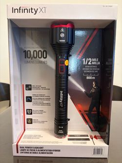 Dual power flashlight / linterna de doble alimentación