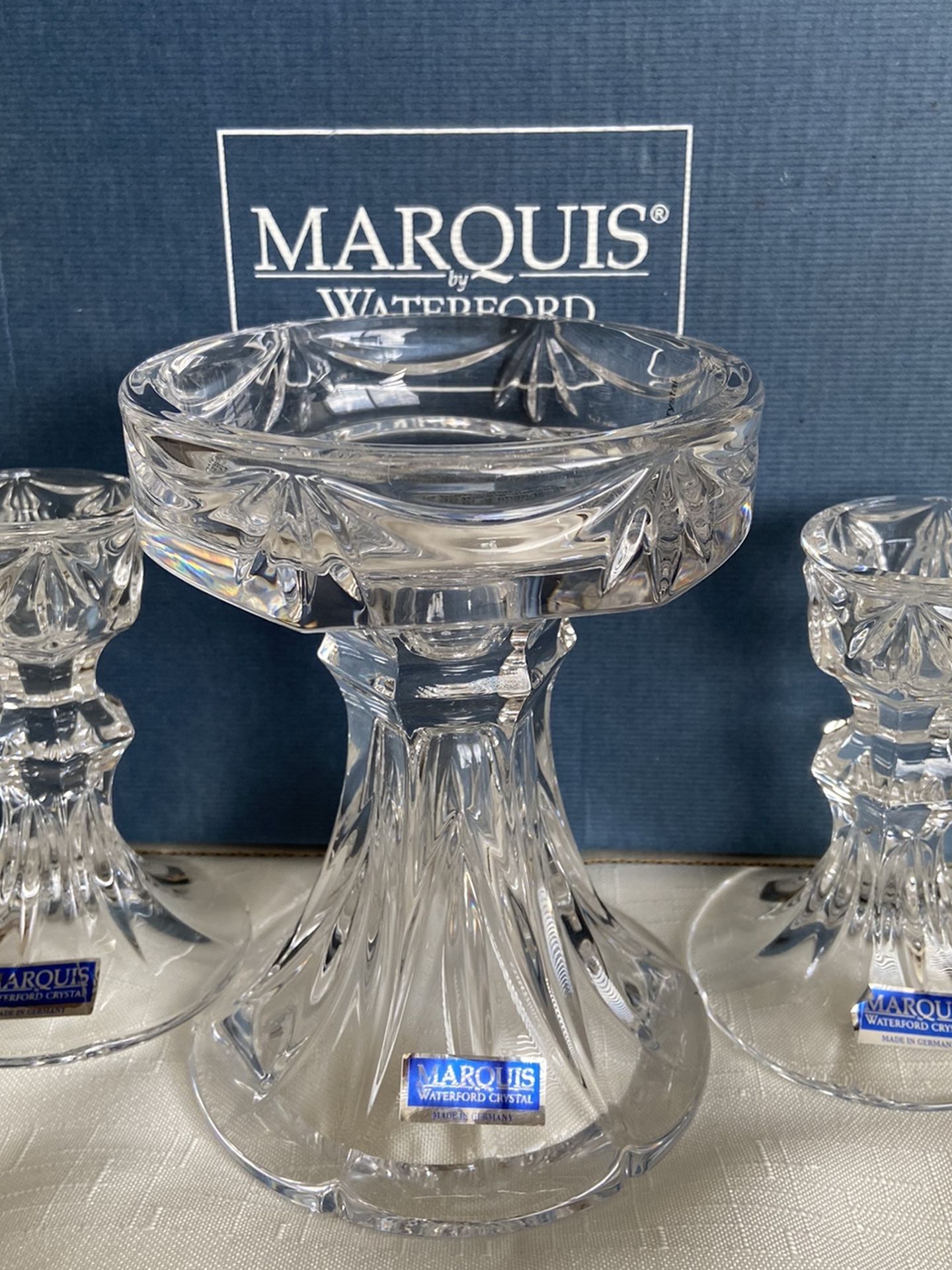 Marquis By Waterford Unity Candle Holder Set