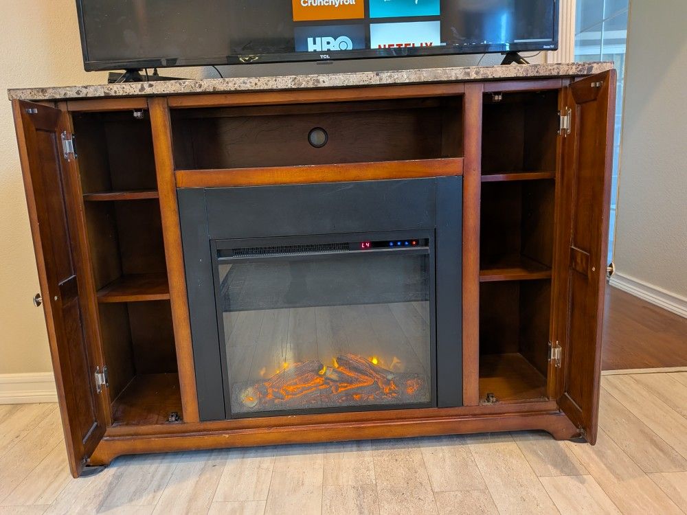 Fireplace/Space Heater Tv Console