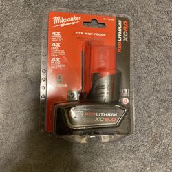 Milwaukee 48-11-2460 6.0 M 12 Battery
