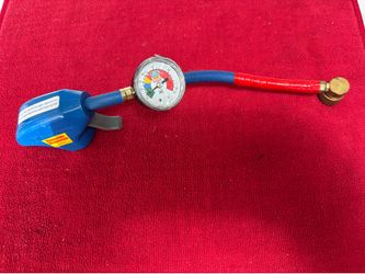A/C Recharge Hose With Gauge