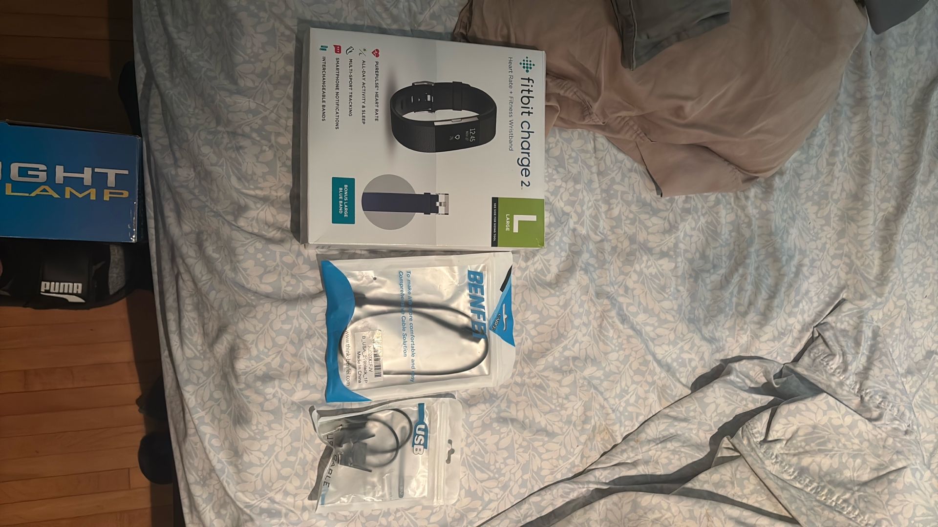 Fitbit Charge 2 With Charging Cords