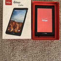 Verizon Wireless Ellipsis 8 GB 7" Display Android Tablet Model QMV7B