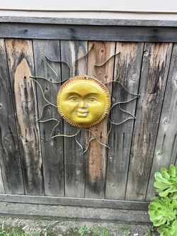 Gold Sun Hanging