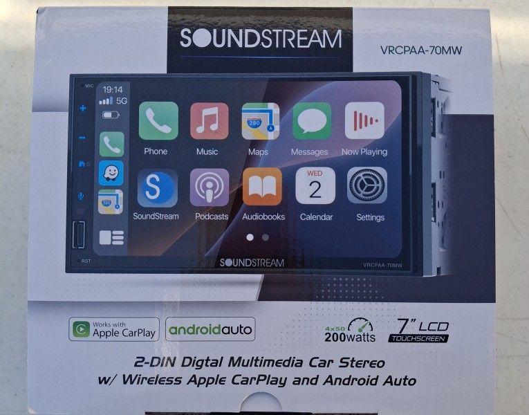 7" Touchscreen Digital Multimedia Receiver
