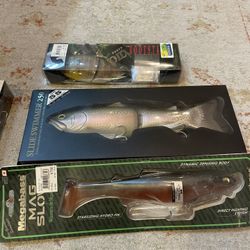 Premium Bass Swimbait & Lure Lot – DEPS Slide Swimmer 250 / Imakatsu / Megabass / 6th Sense