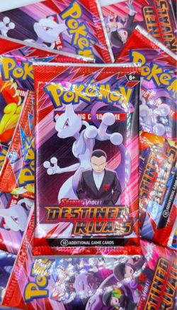 Pokemon Scarlet & Violet Destined Rivals single Booster Packs