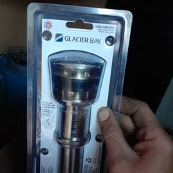 Glacier Bay Pop Up Assembly Without Overflow Brushed Nickel