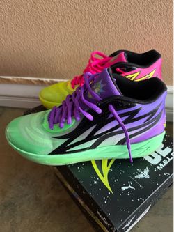 Lamelo ricky and morty sizr 10.5
