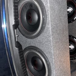 DD Audio 12" Slim Shallow 1200W Dual 4-OHMS Car Subwoofer Speaker