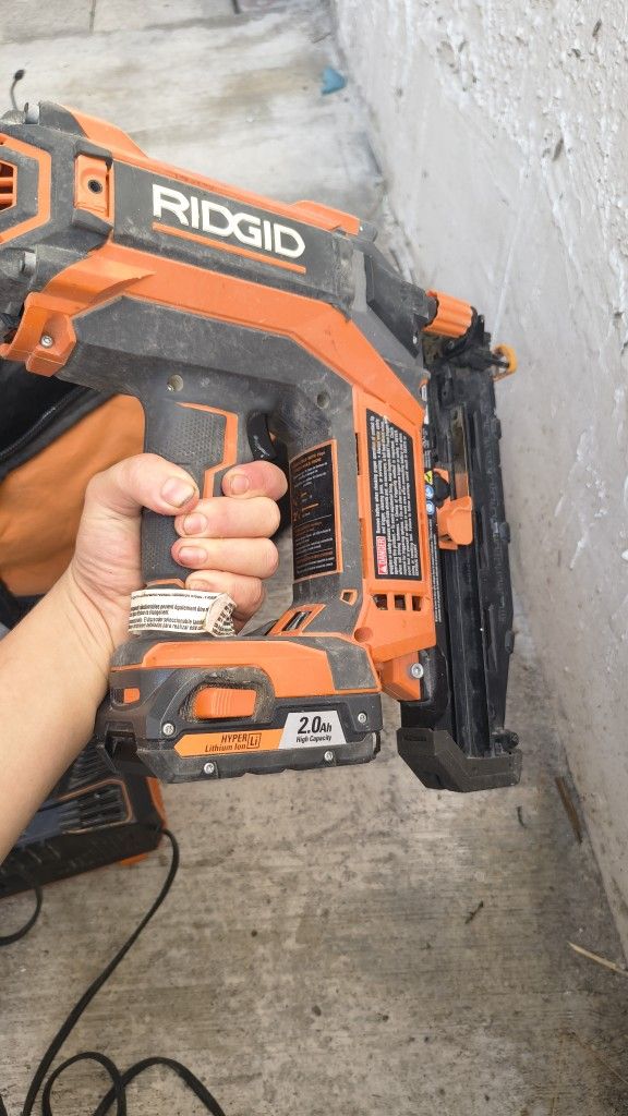 Rigid Battery And Nail Gun
